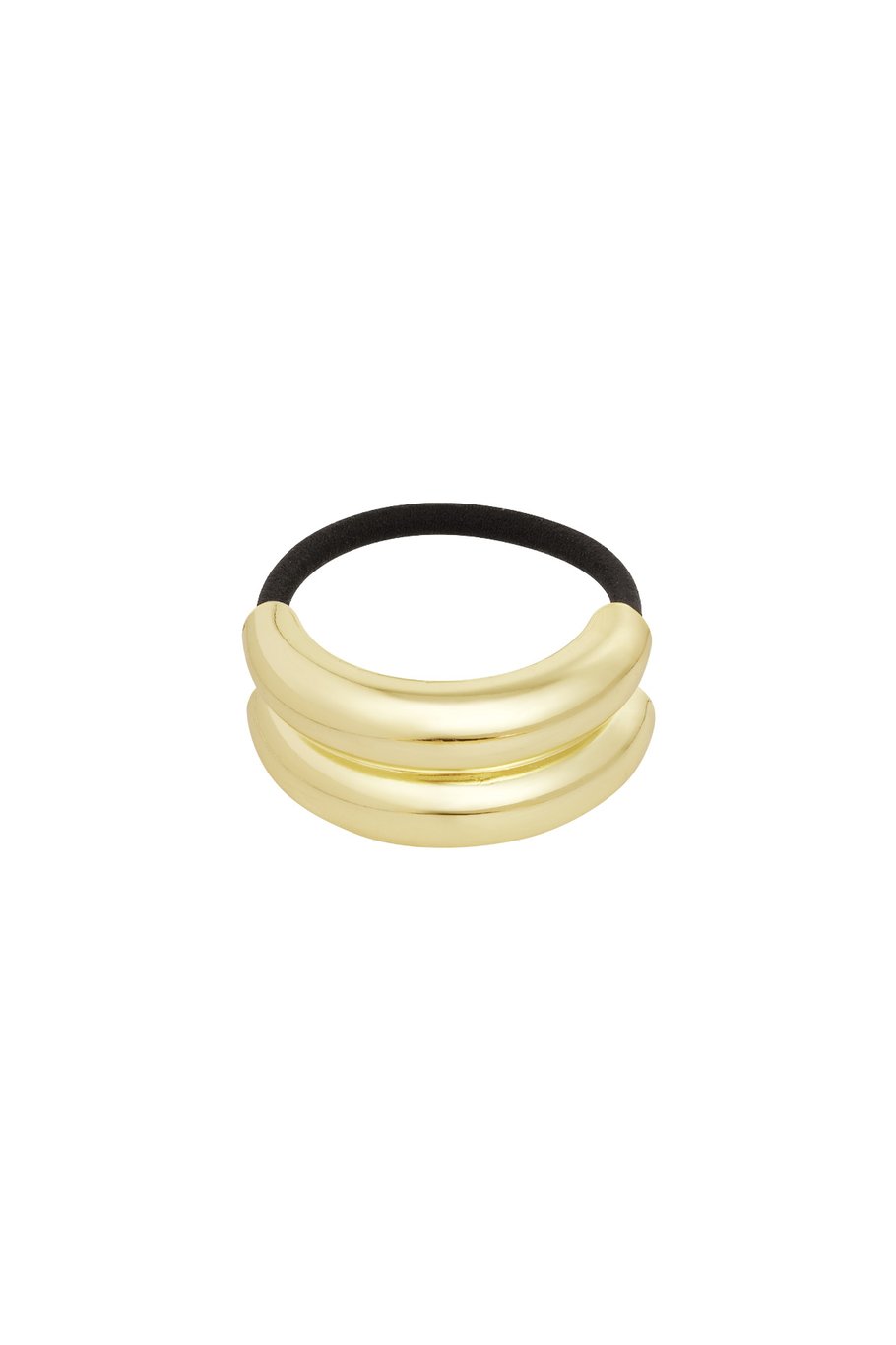 Refined touch hair elastic - Gold color