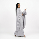 Serenity blouse met rok set - licht grijs
