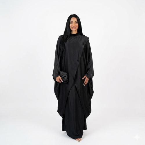 Serenity blouse rok set - zwart