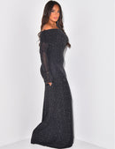 Bring me martini strapless gala jurk -zwart