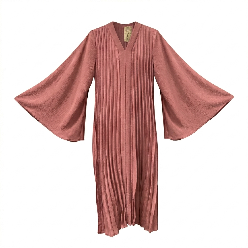 Flora jurk - oud roze (limited color) PRE ORDER