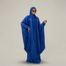 Serenity blouse met rok - kobalt blue