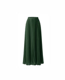Rachida plisse rok donker groen