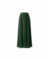 Rachida plisse rok donker groen