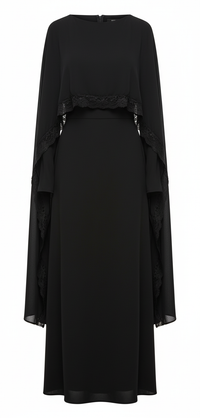 Robe de Soirée ‘Lace Luxe’ - black SQ82