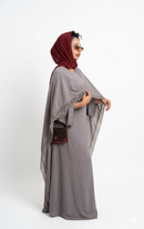 Robe de Soirée ‘Lace Luxe’ - taupe gray SQ82