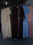 Oum Imraan bruine Abaya shimmer