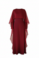 The Burgundy Aura Abaya - SK6641 launch 28 march