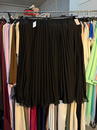 Hanaa zwarte ruffles rok