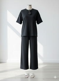 The crêpe aura - black