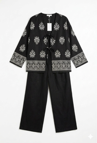 Marrakech Sunset co-ord set - black