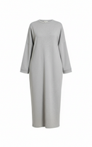 The jersey cotton Aura Basic Dress - gray