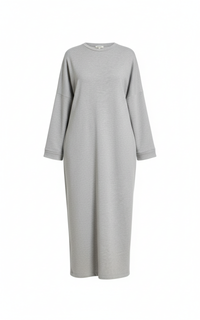 The jersey cotton Aura Basic Dress - gray