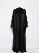 La Silhouette en Dentelle kimono - black exclusive