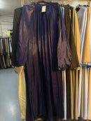 Atika navy ballonnen jurk