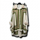 Two piece oversized blouse met wijde broek - groen