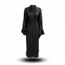 Sahara butterfly abaya - black