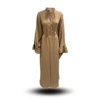 Sahara butterfly abaya - Brown light