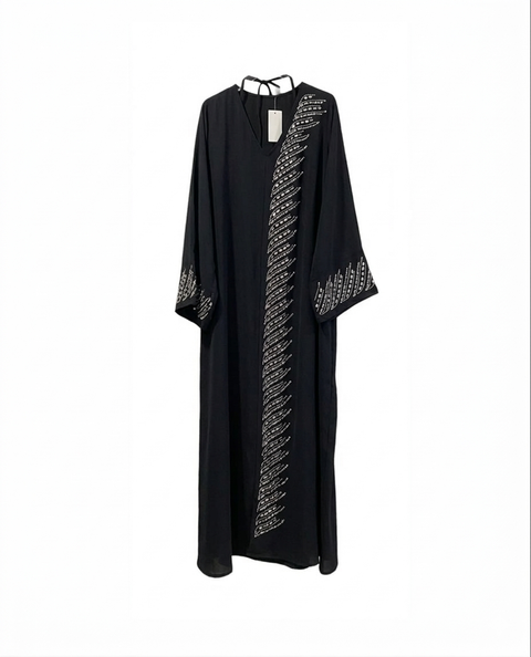 De "Midnight Shimmer" Abaya
- navy