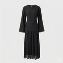 Zaria esemble rok met verstelbare blouse - black