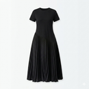 Zwart stretch rok jurk M5257