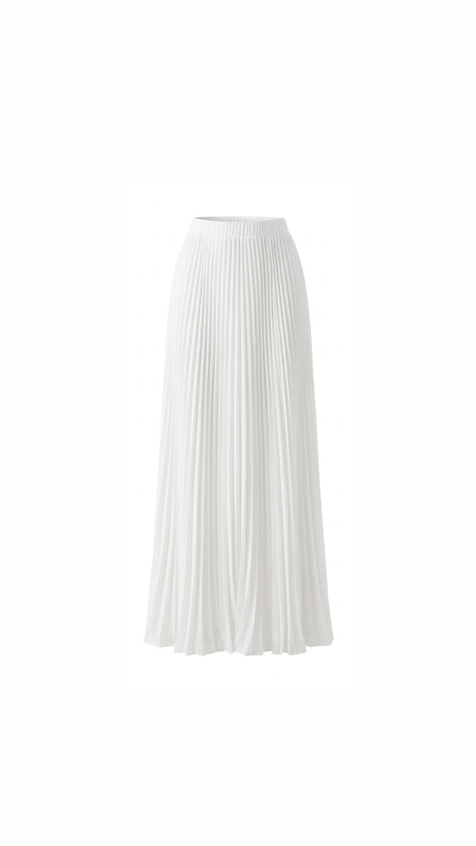 L'Essentielle Plissée - white rok ruffles
