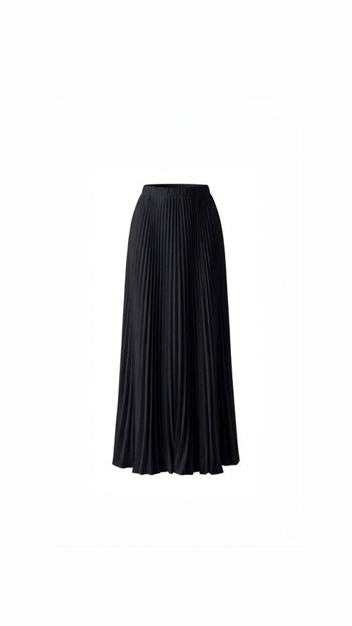 L'Essentielle Plissée - black rok ruffles