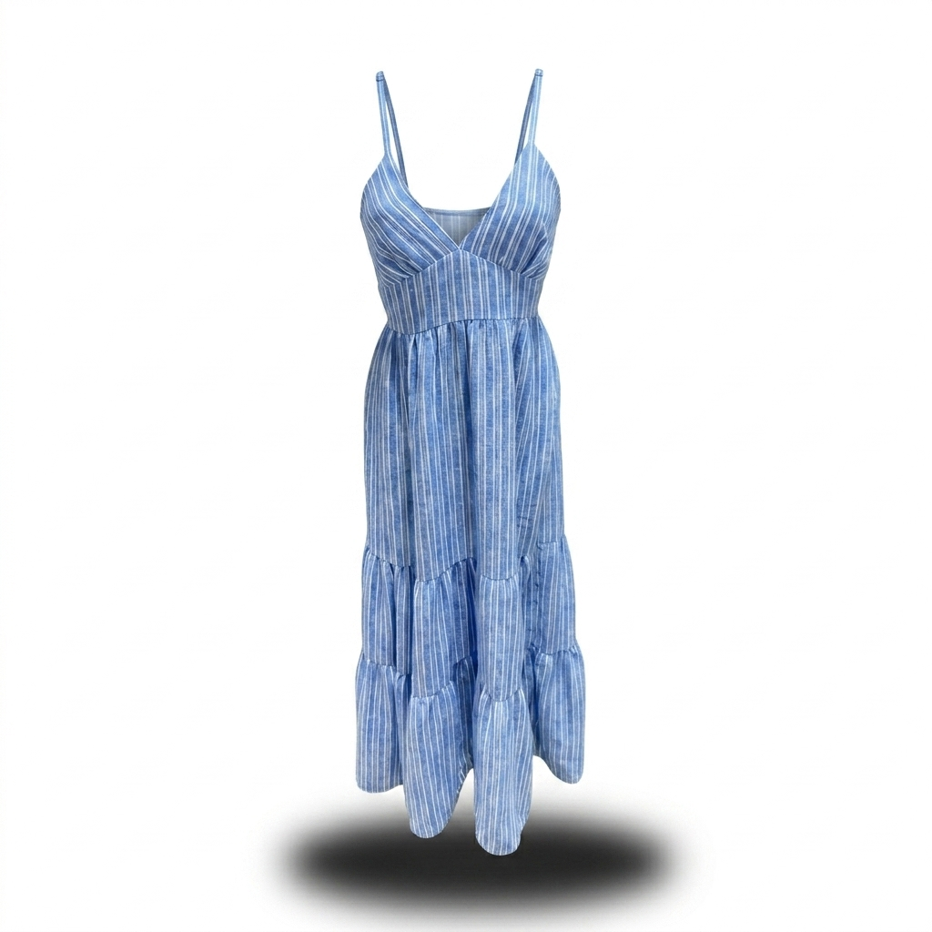 Robe de soleil met strik - B-10516