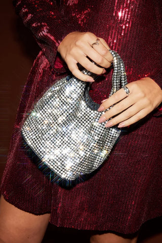 Handtas met glitters