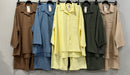 Viscose broek set met oversized blouse - VS3211