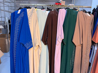 Its4h4 donker bruin shimmer abaya