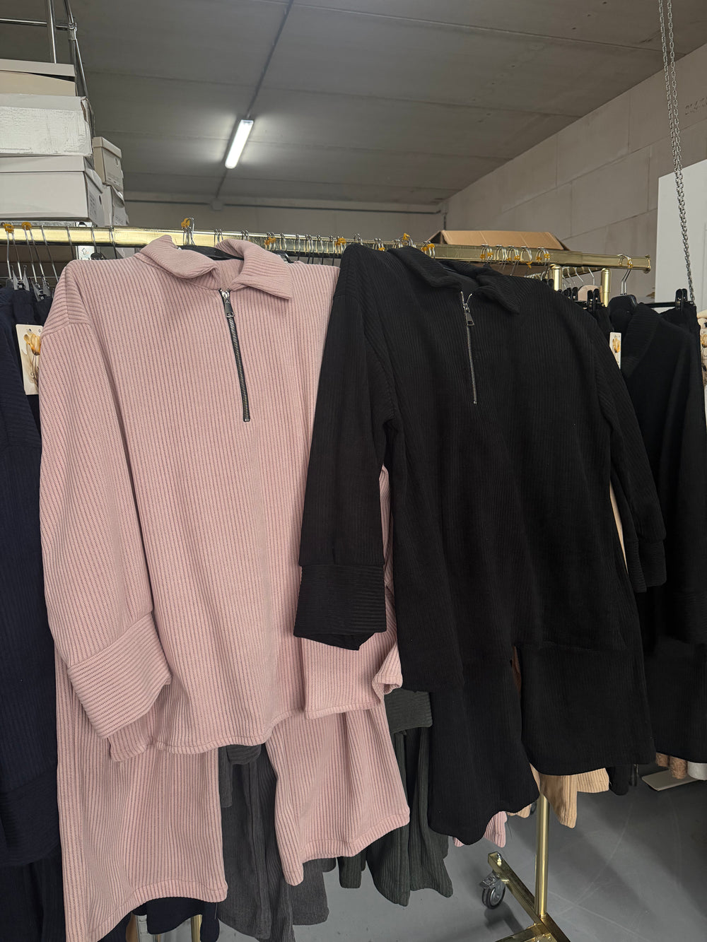 Danaley roze en zwart comfy setjes