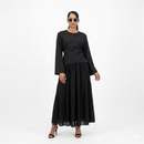 Zaria esemble rok met verstelbare blouse - black
