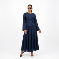 Zaria esemble rok met verstelbare blouse - Navy