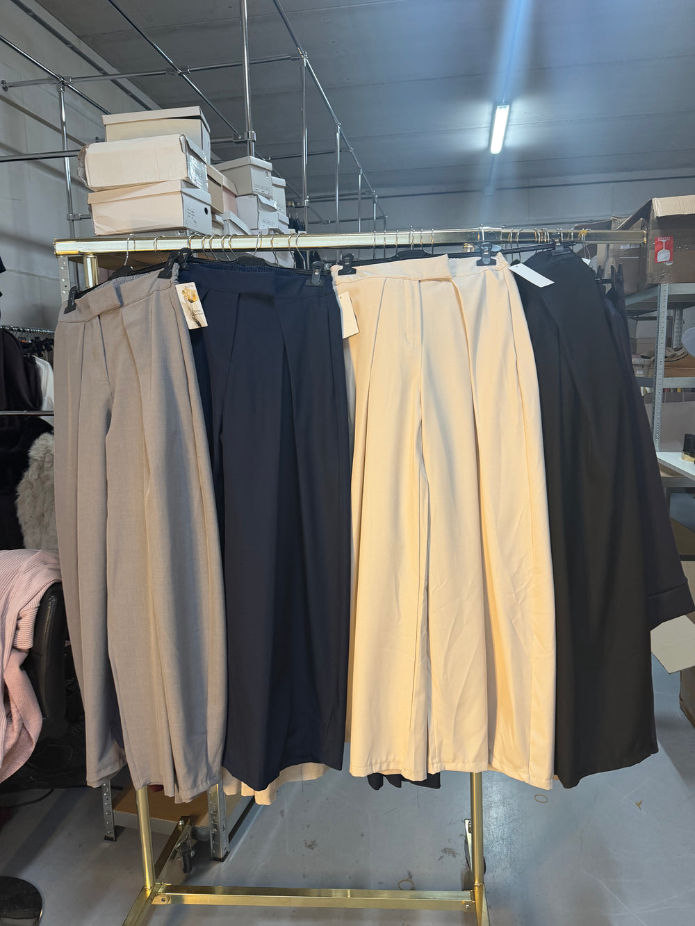 Selly beige pantalon aanvulling bestelling