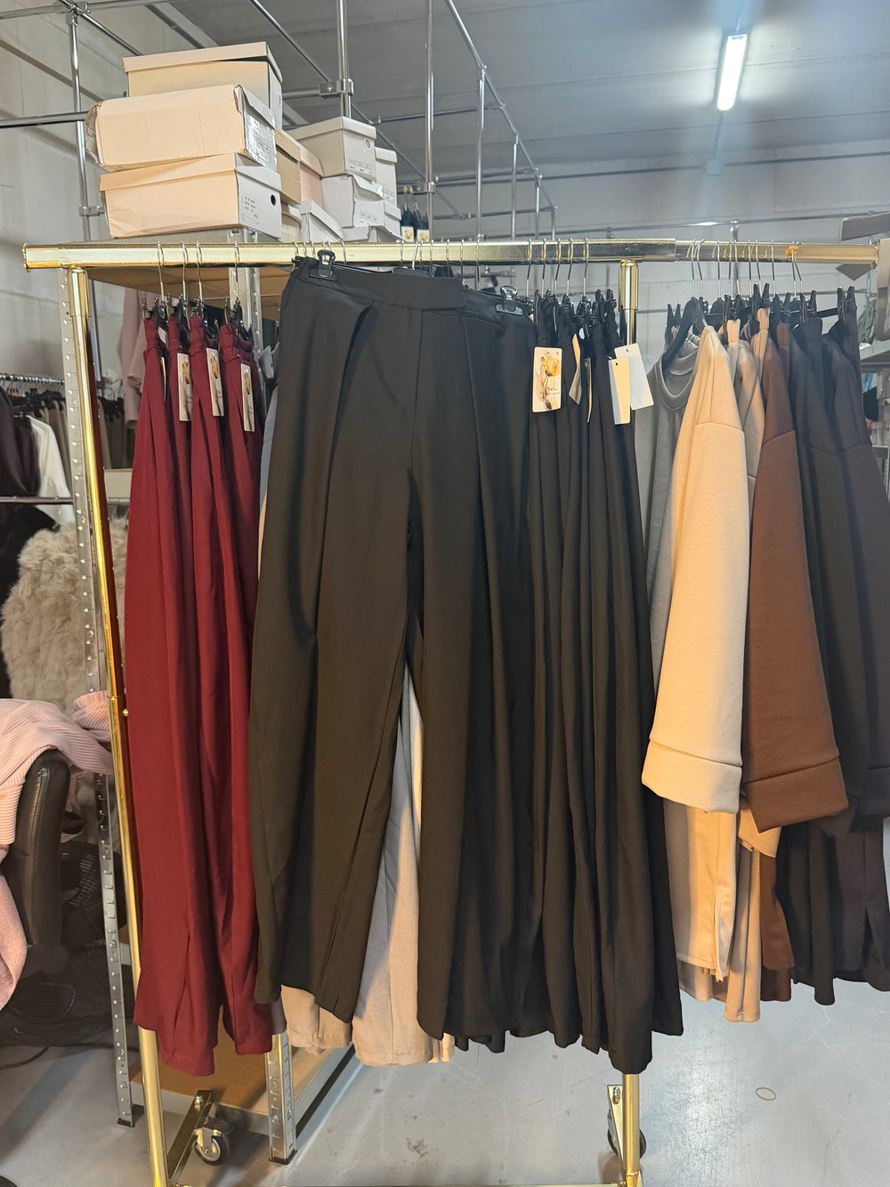 M&M zwarte pantalon