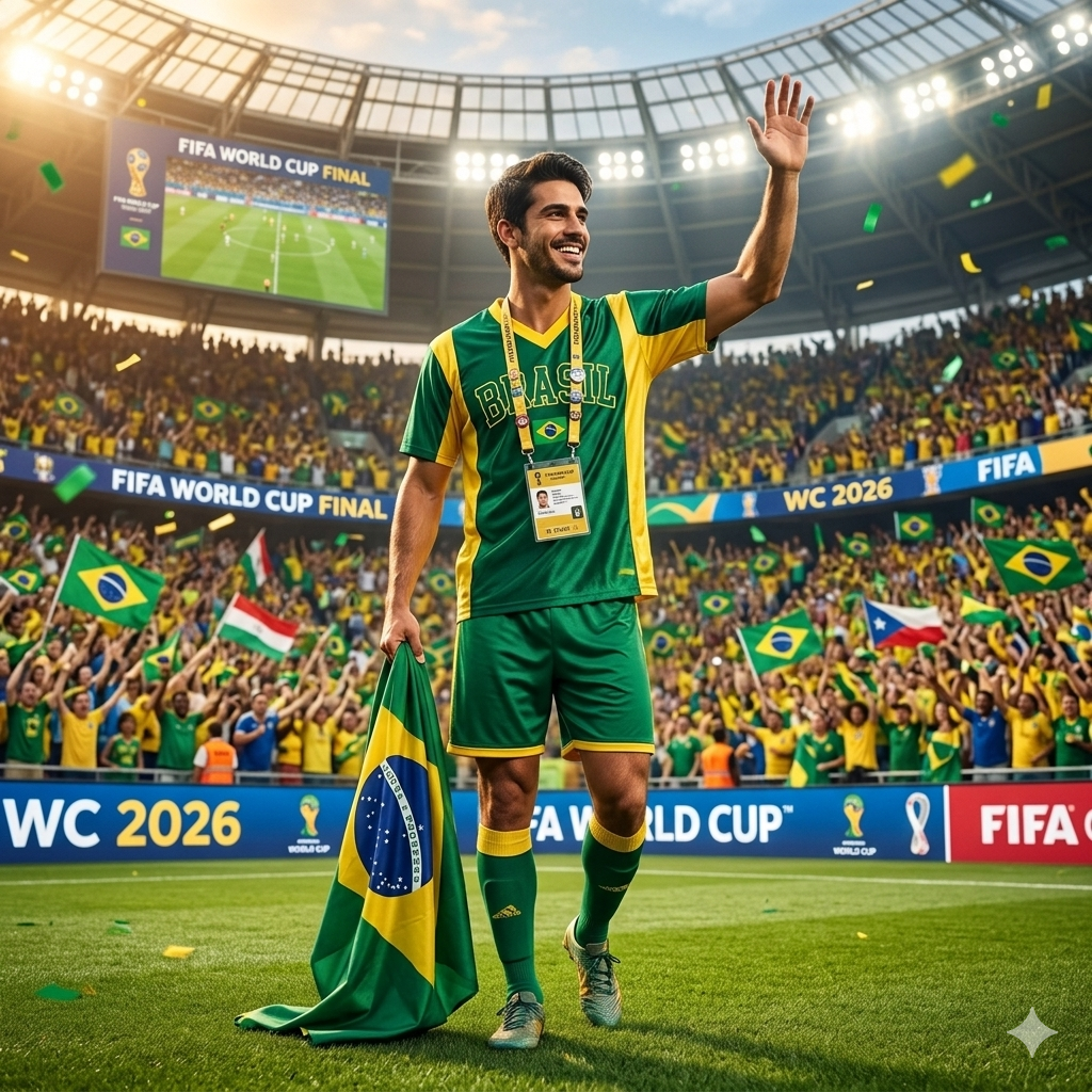 WK - brasil oversized t-shirt