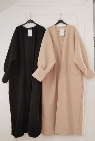 LOUVRÉ MANTELJAS CHOCO BROWN