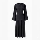 Zaria esemble rok met verstelbare blouse - zwart