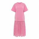 Lella short sleeves dress pink