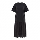Lella short sleeves dress black