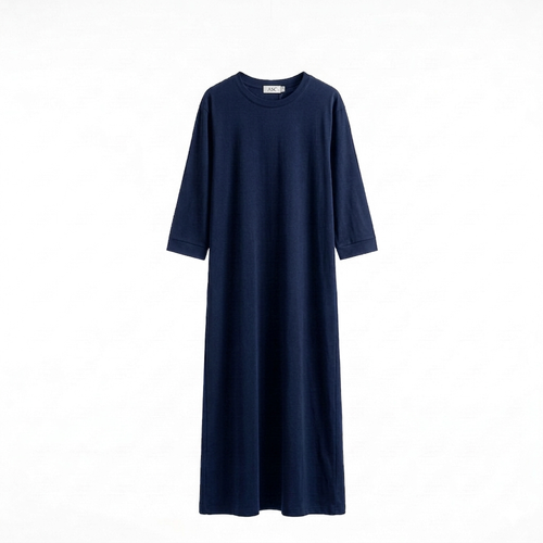 Robe Maxi 'L'Essentiel' – De Ultieme Comfortabele t-shirt dress - navy