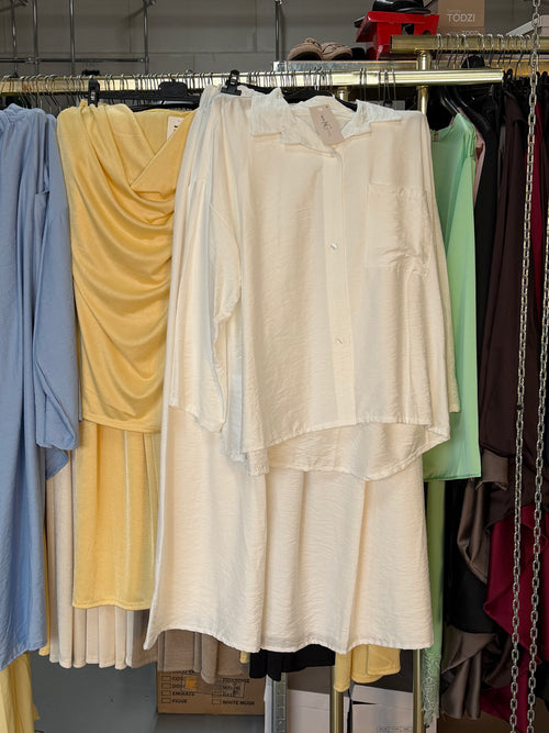 Chacha14 witte rok set