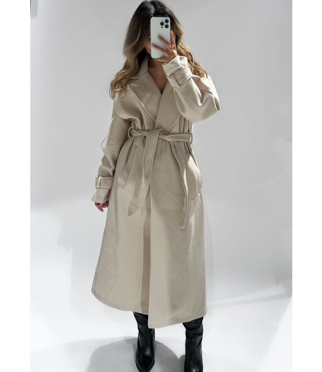 NEW YORK TRENCHCOAT - BEIGE