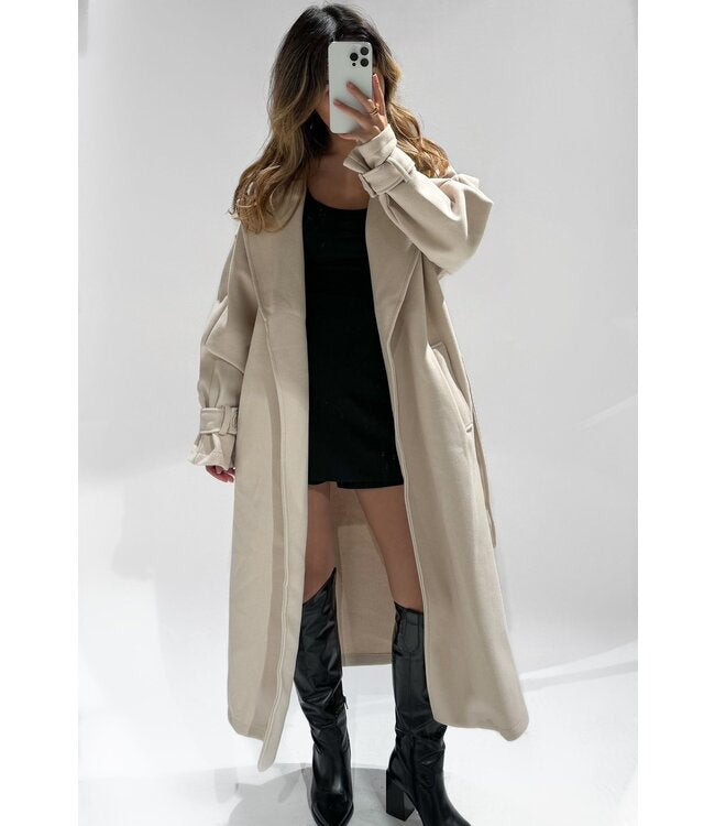 NEW YORK TRENCHCOAT - BEIGE