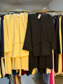 Chaima C - butter yellow en zwart rok set Zaria