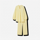 Poplin cotton oversized twinset - butter yellow PRE ORDER (wordt 26/07 verzonden)