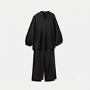Poplin Cotton twinset - Black PRE ORDER (wordt 26/07 verzonden)