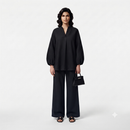 Poplin Cotton twinset - Black PRE ORDER (wordt 26/07 verzonden)