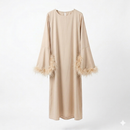 Veren jurk - beige